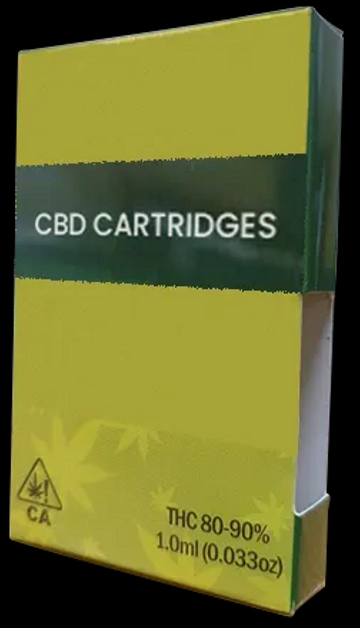 1ml CBD Cartridges boxes