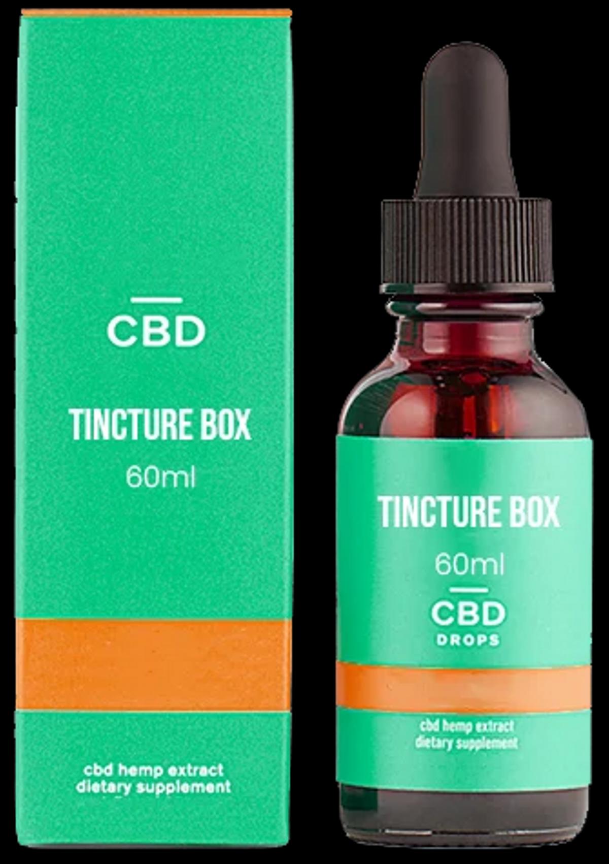 60ml CBD Tincture Boxes