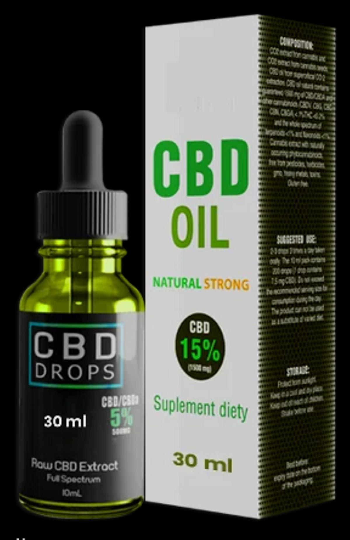 30ml CBD Oil Boxes