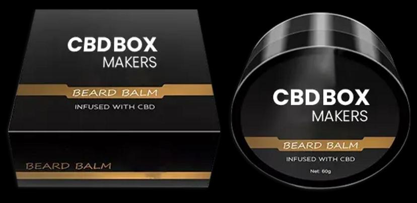 CBD Beard Balm Boxes