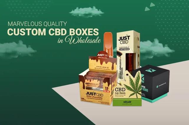 Marvelous Quality Custom CBD Boxes in Wholesale